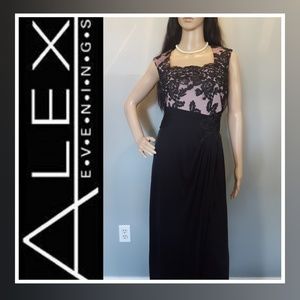 Gown by Alex Evenings